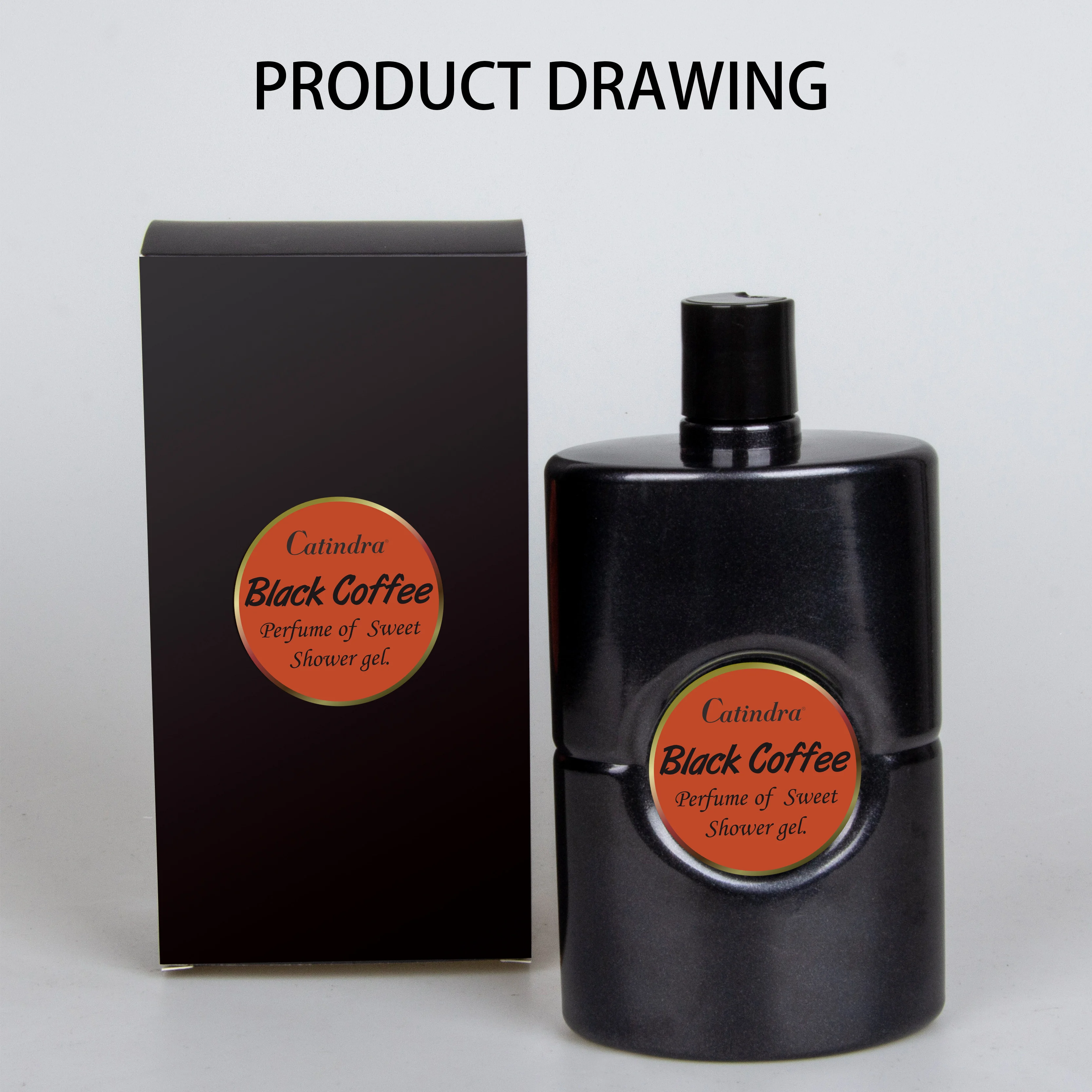 Black Coffee Sweet Perfume Shower Gel Deep Cleansing Lasting Fragrance Fresh Romantic Fragrance Smooth Skin Body Wash