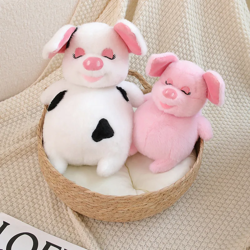 15/30/40/60cm Cute Plush Pink Piggy Pendant  Soft Sleeping Pillow Cute Pig Doll Room Decoration Gift For Children Keychain