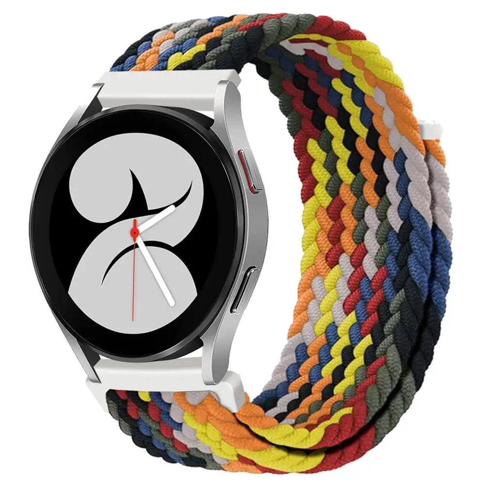 Braided Solo Loop Elastic Smartwatch Bracelet Band