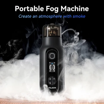 TELESIN C40 40W Portable Hand-Held Fog Machine Dry ice Smoke Effect Powerful Photography Smoke Machine for Film Productions 1