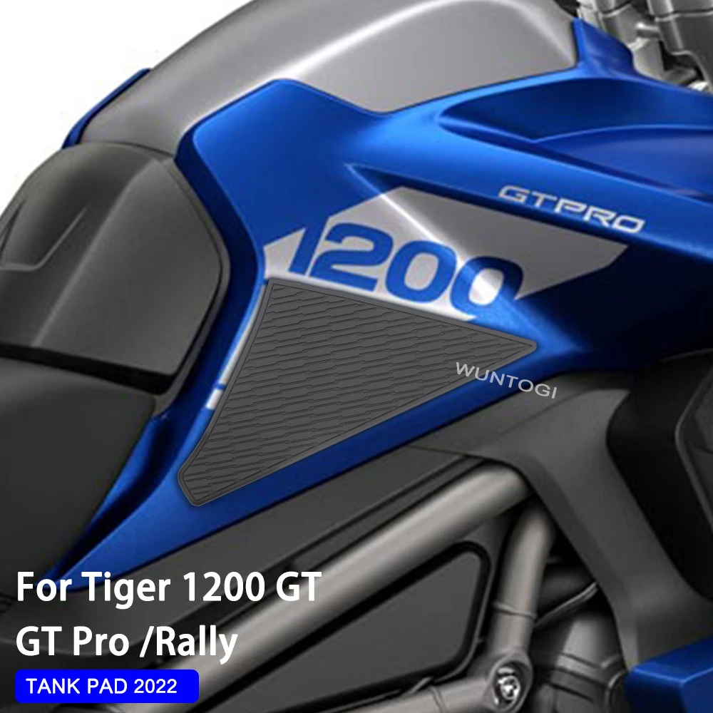 

2022 коврик для резервуара для Tiger 1200 GT/ GT Pro /Rally Pro мотоциклетная Наклейка защитная накладка на топливный бак наклейка газовый коленный захват Тяговая накладка