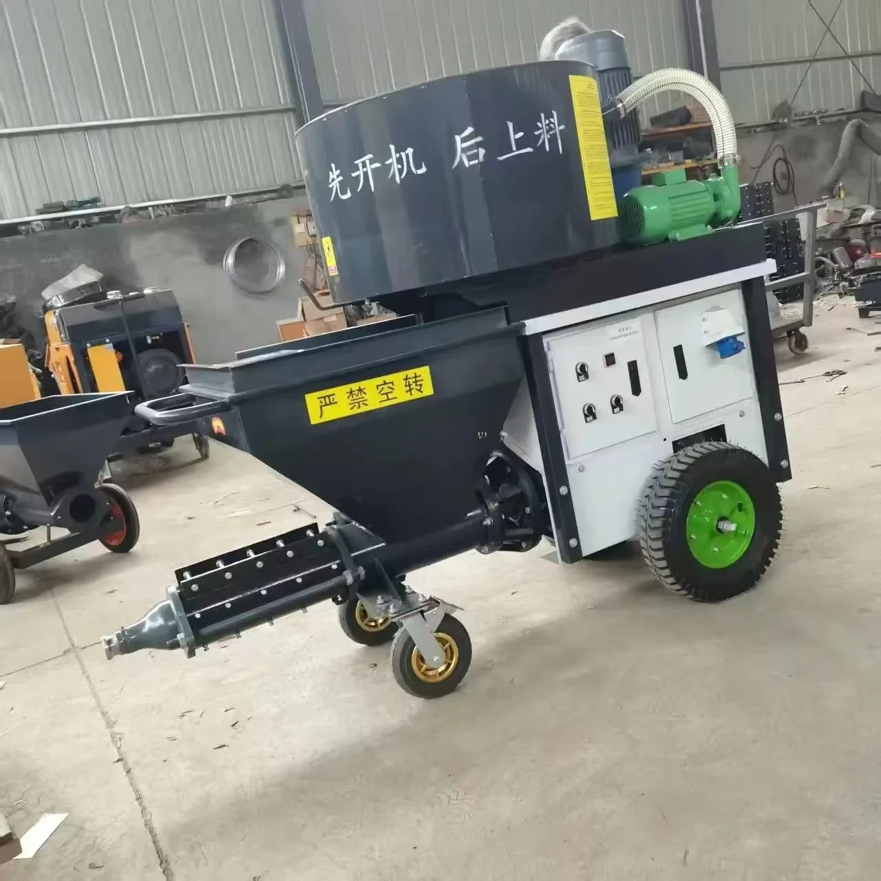 Versatile Grouting and Spraying Machine High Pressure for Cement Mortar Wall Plaster Putty Injection Pump