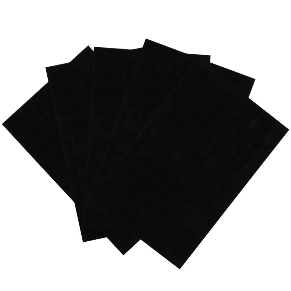 

Jewelry Box Earstud Insert Velvet Hangers Earring Organizer Sponge Tray Holder Drawer Display Mat Cushion