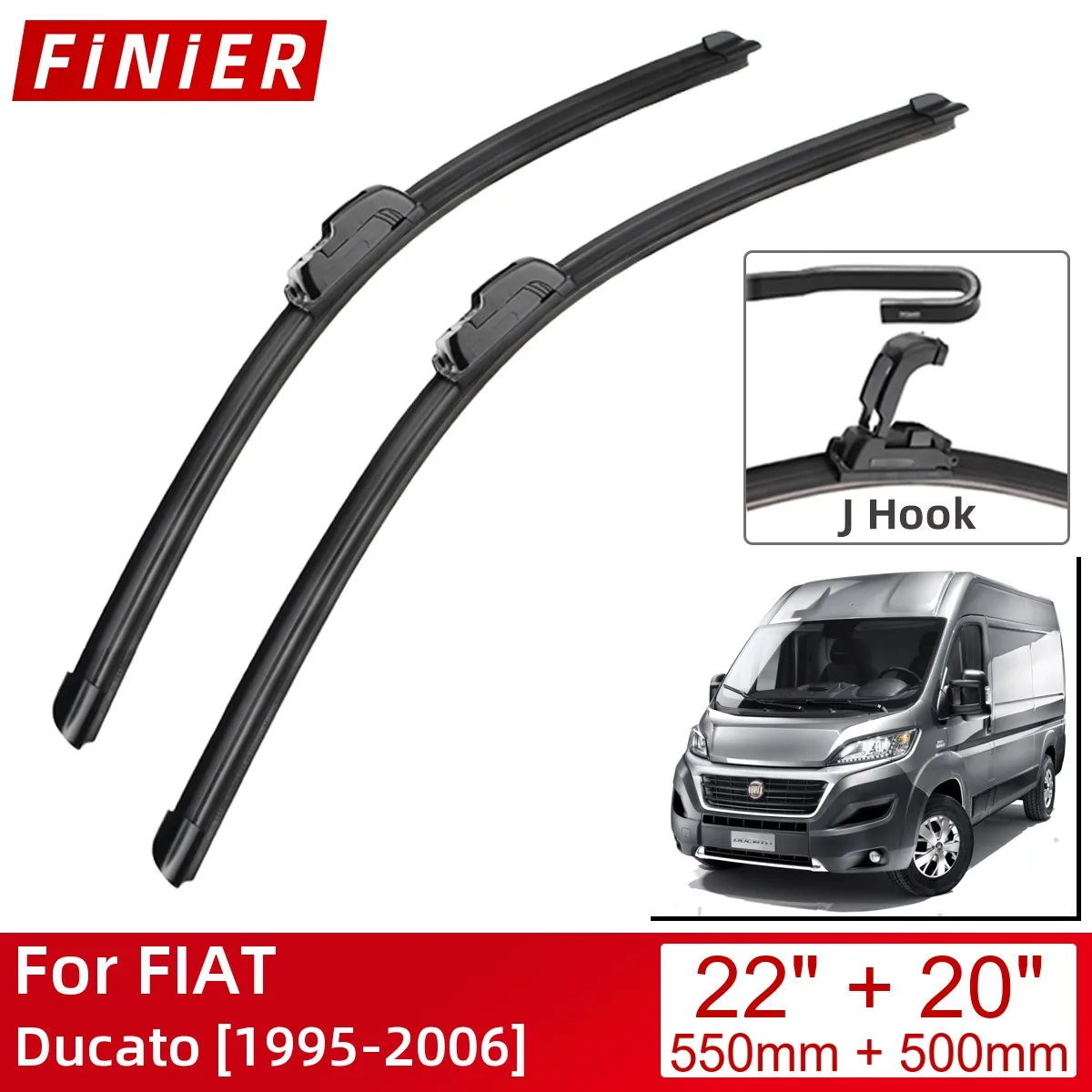 ForFIATDucato199520062220CarAccessoriesFrontWindscreenWiper