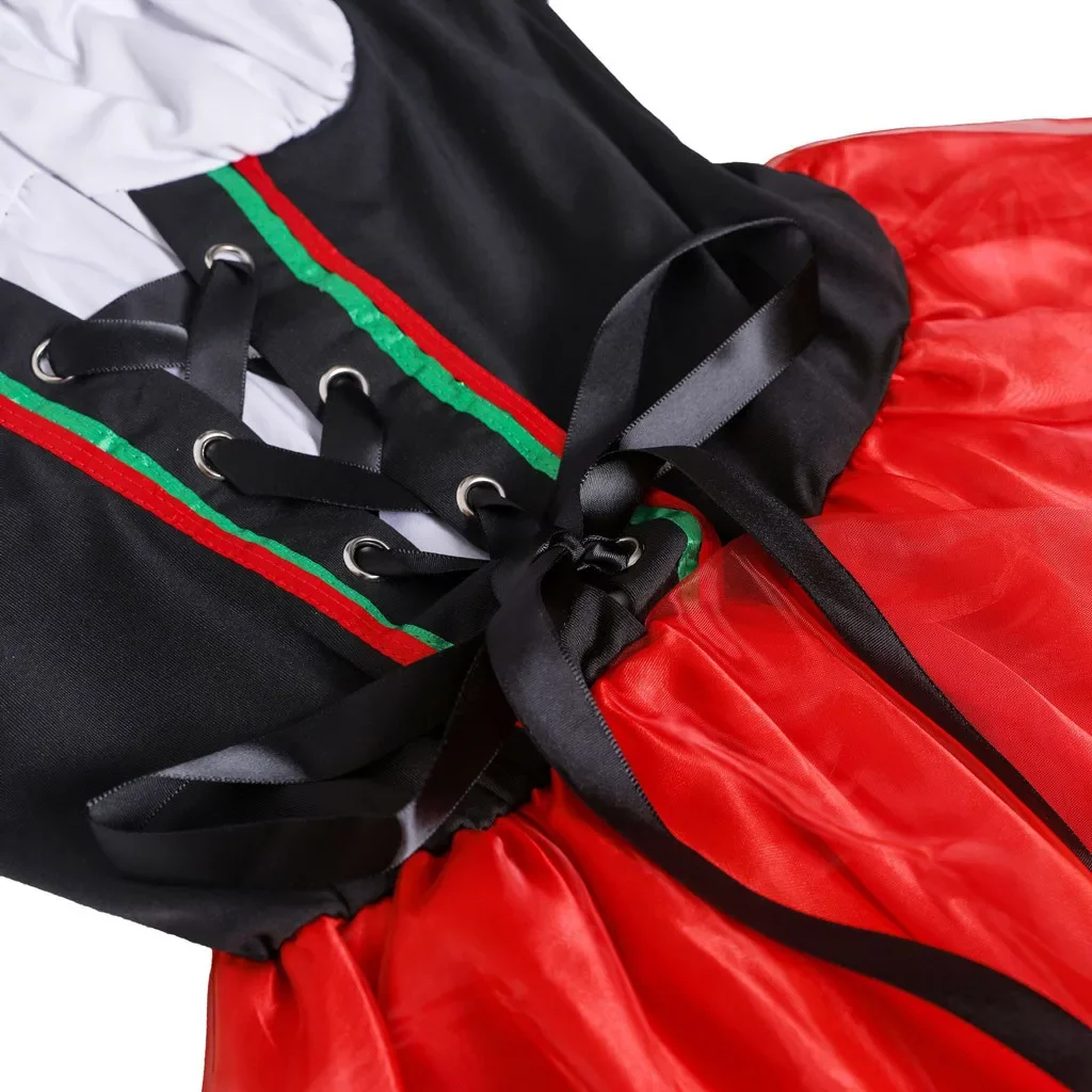 Cosplay Costume Girls Party Dress Carnival Oktoberfest Dirndl