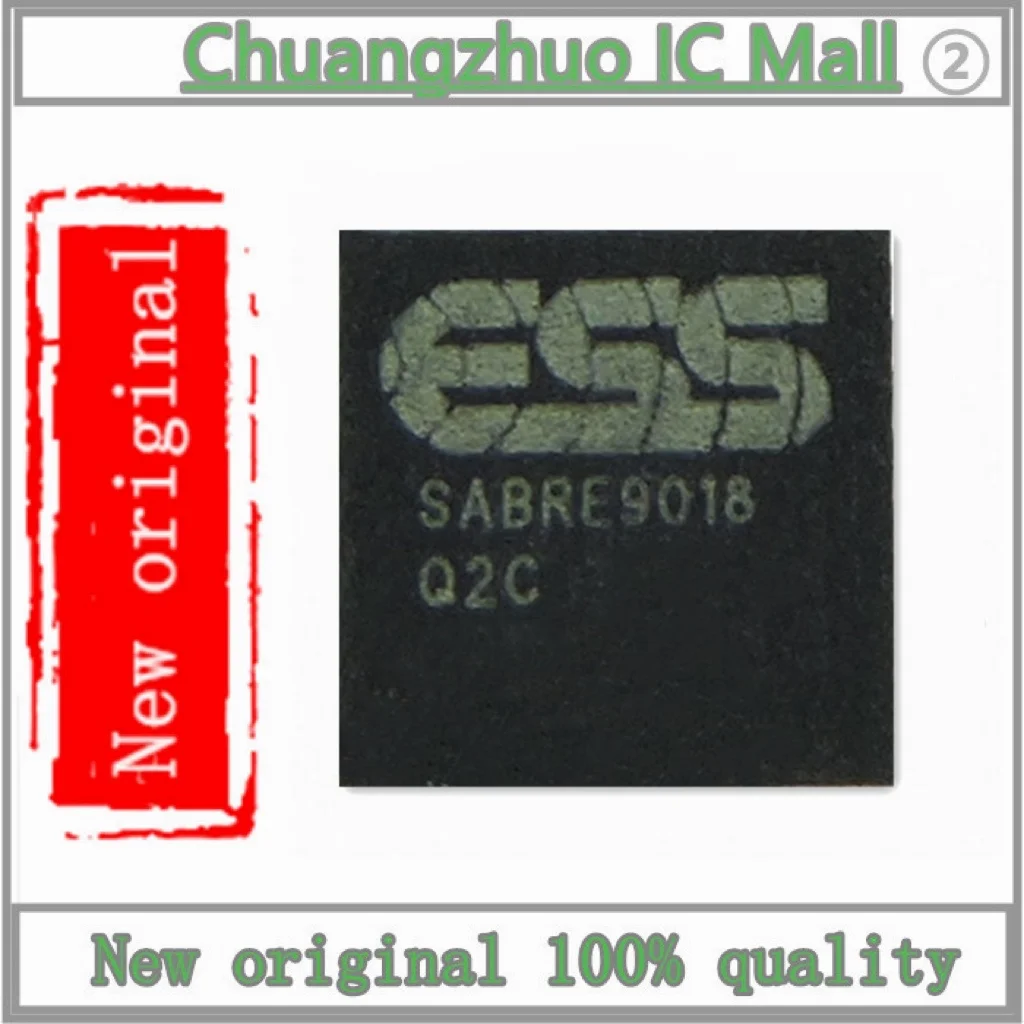 

1PCS/lot SABRE9018Q2C QFN40 2-channel 121db audio DAC chip IC Chip New original