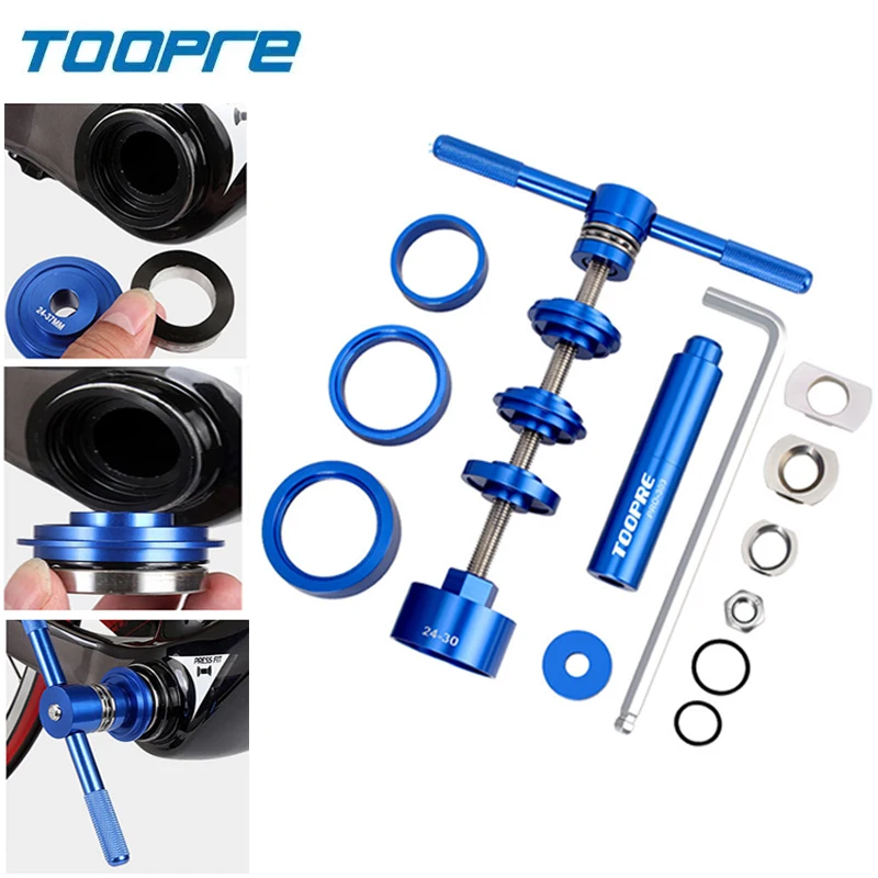 

TOOPRE Bicycle Bottom Bracket BB Installation Tools for MTB Road Bike BB Press BB86/PF30/92/386 Bicycle Bearing Removal Tool