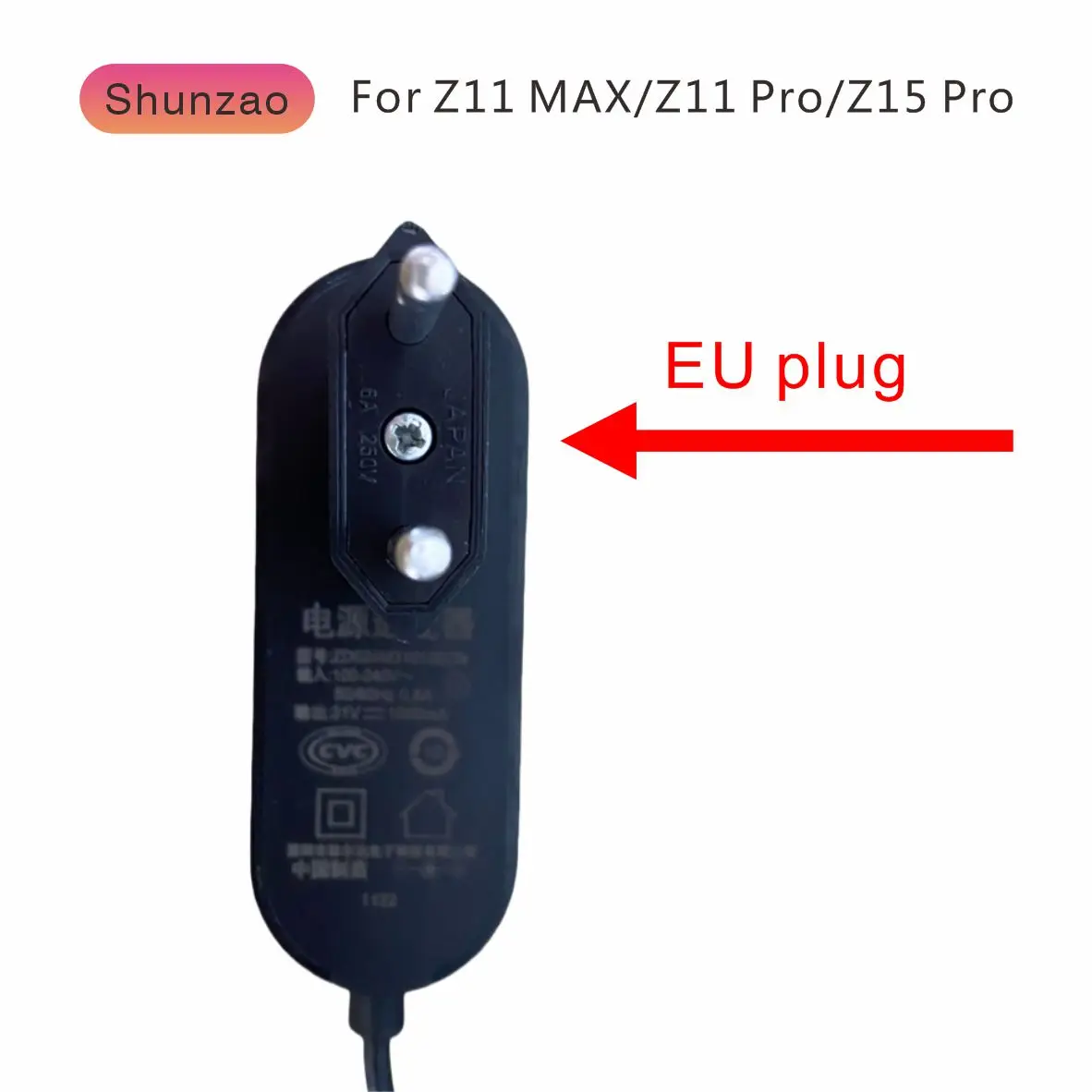 Chargeur UE MC2805A-V 0.5A 25V Pour Aspirateur Mid V5 P5s P6 500ma