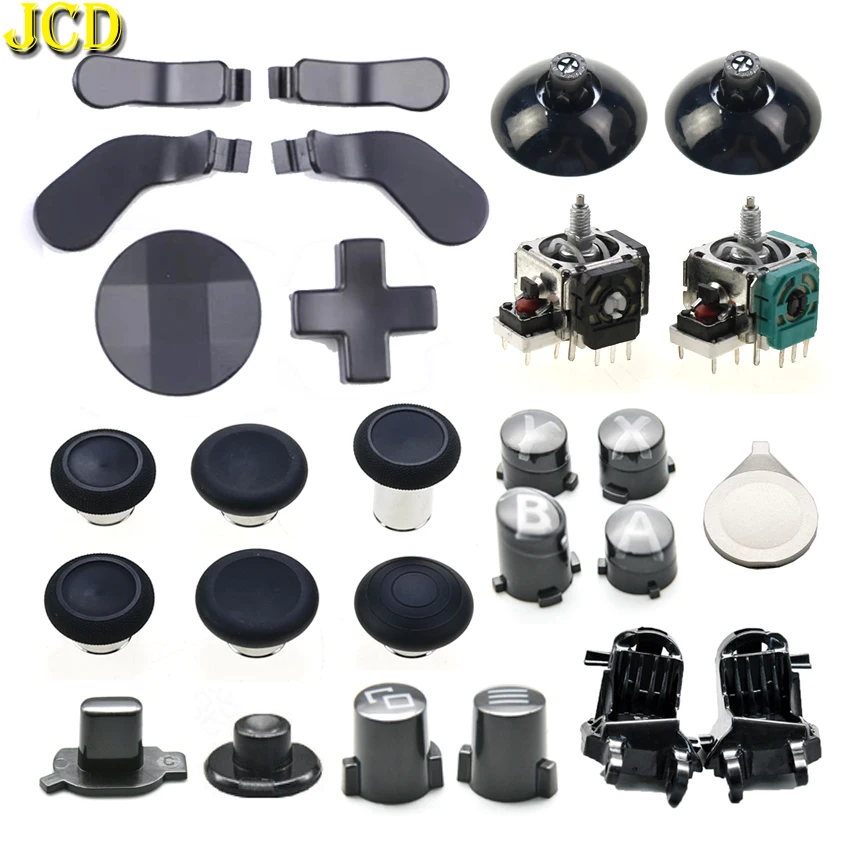 JCD Original Thumbsticks Joystick Grips strumento di regolazione D-Pad paddle Trigger Stick pulsanti analogici per Xbox One Elite Series 2