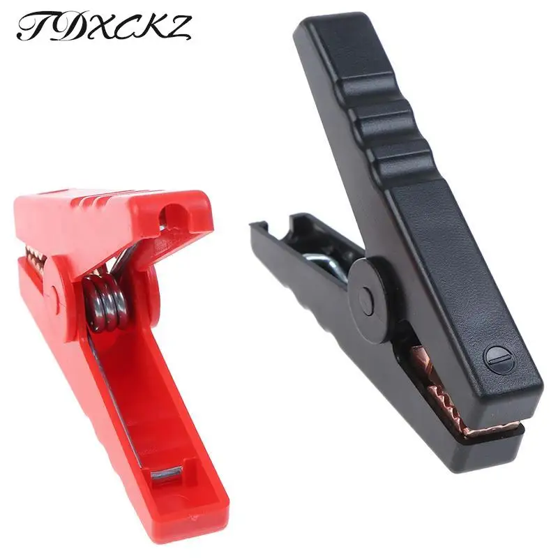 Alligator Clips 100A Crocodile Car Battery Insulated Clip Clamp Connector For Electrical Battery Chargers 2pcs