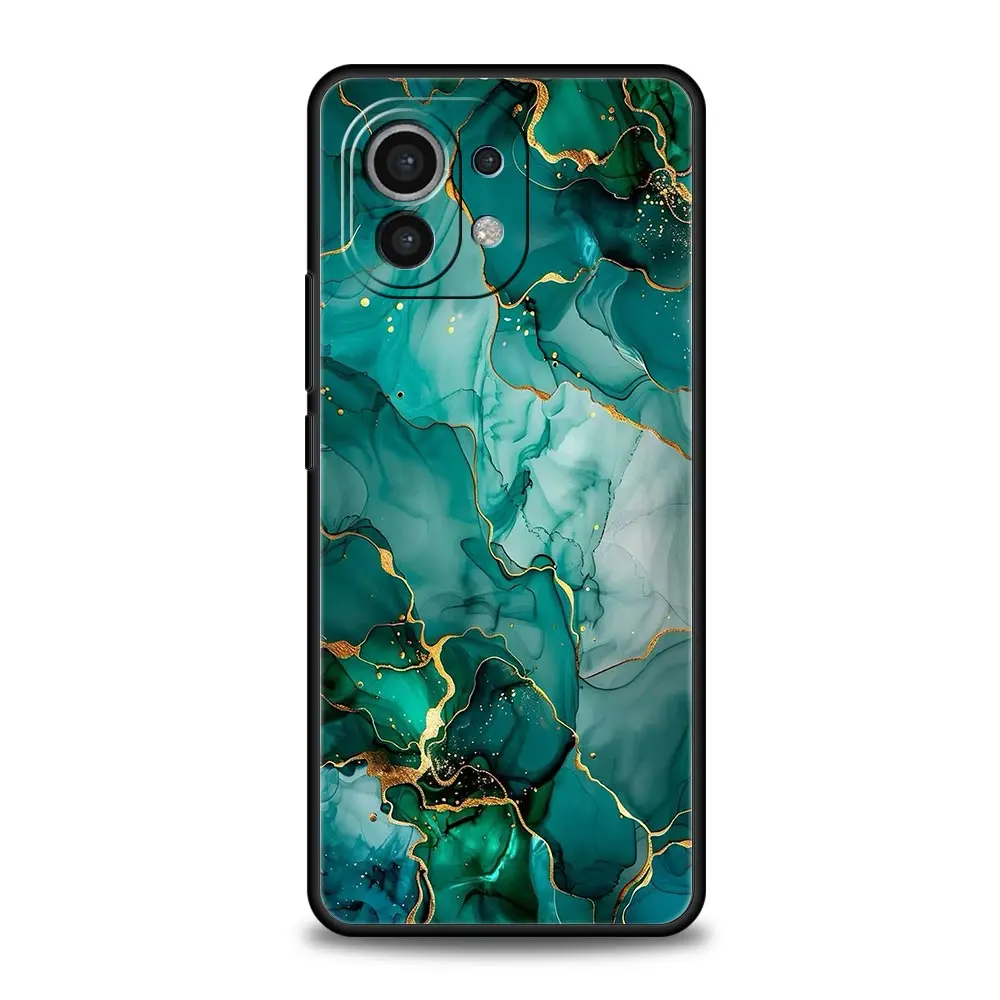 Fashionable Marble Pattern Soft TPU Phone Case