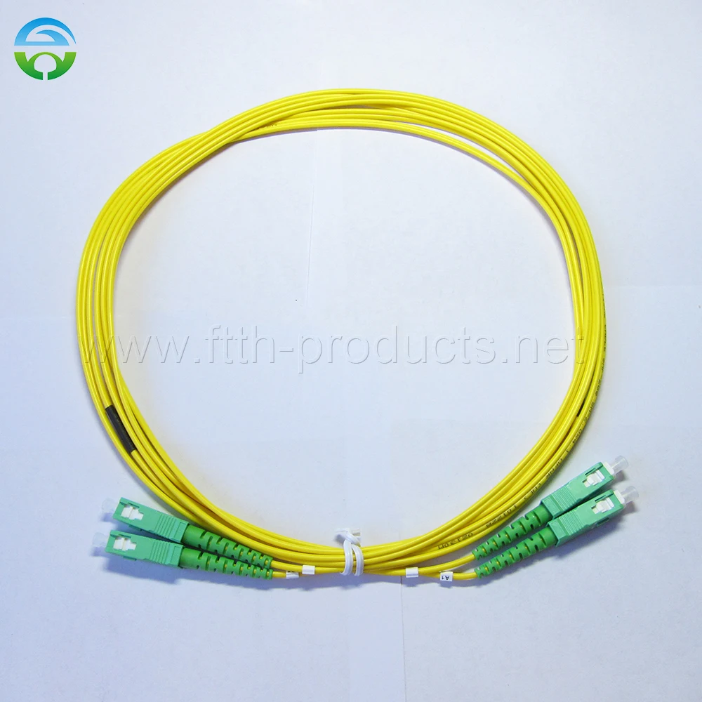 Duplex G652D 2.0 Dello Sc/Apc-Sc/Apc Sm Del Cavo Di Toppa 10 Pcs