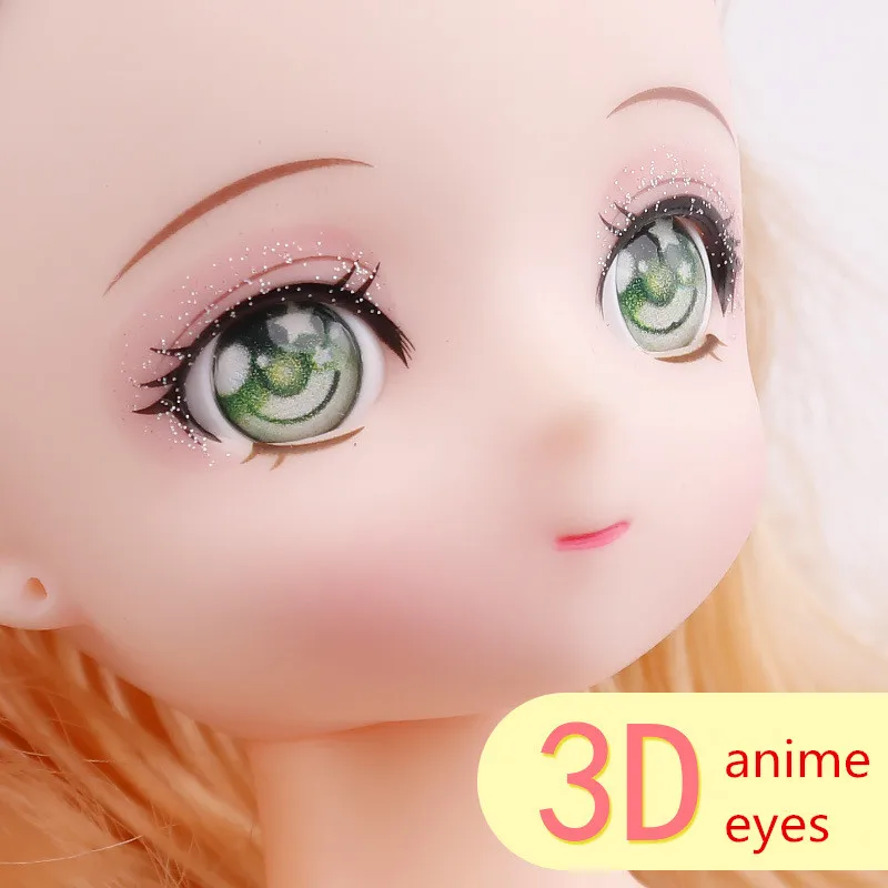 30 см 1/6 BJD двухмерная кукла для комического лица тело обнаженные куклы практика