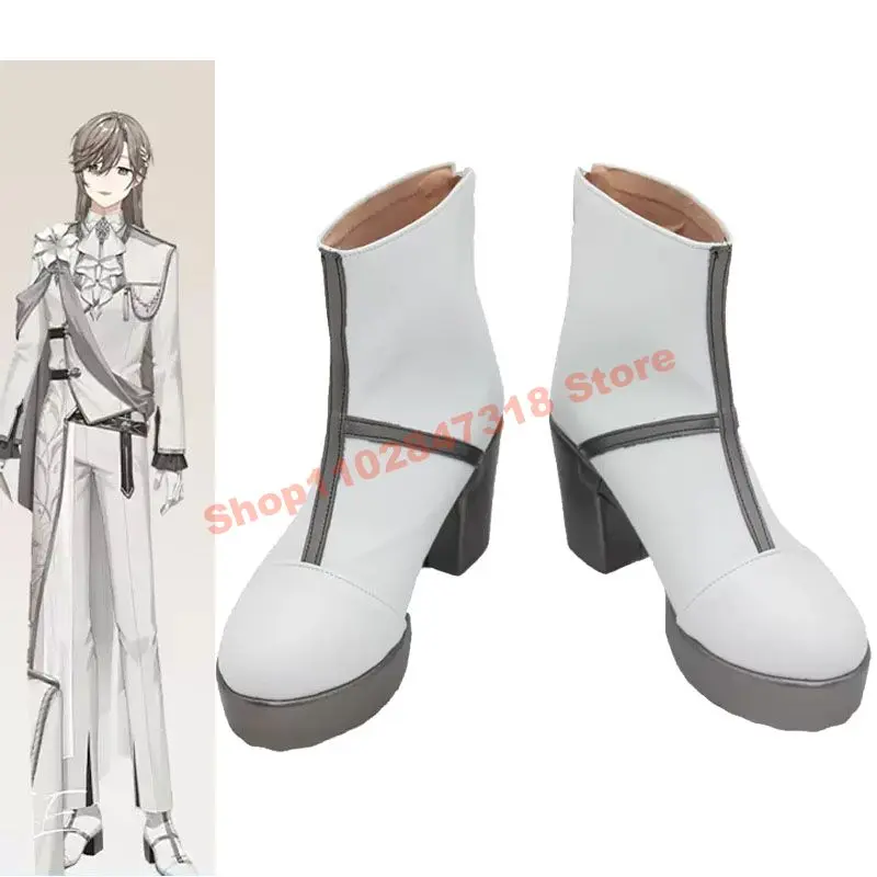 

Nijisanji Gamers Kanae Cosplay Shoes VTuber Kanakana High Heels Virtual YouTuber Artificial Leather Shoes