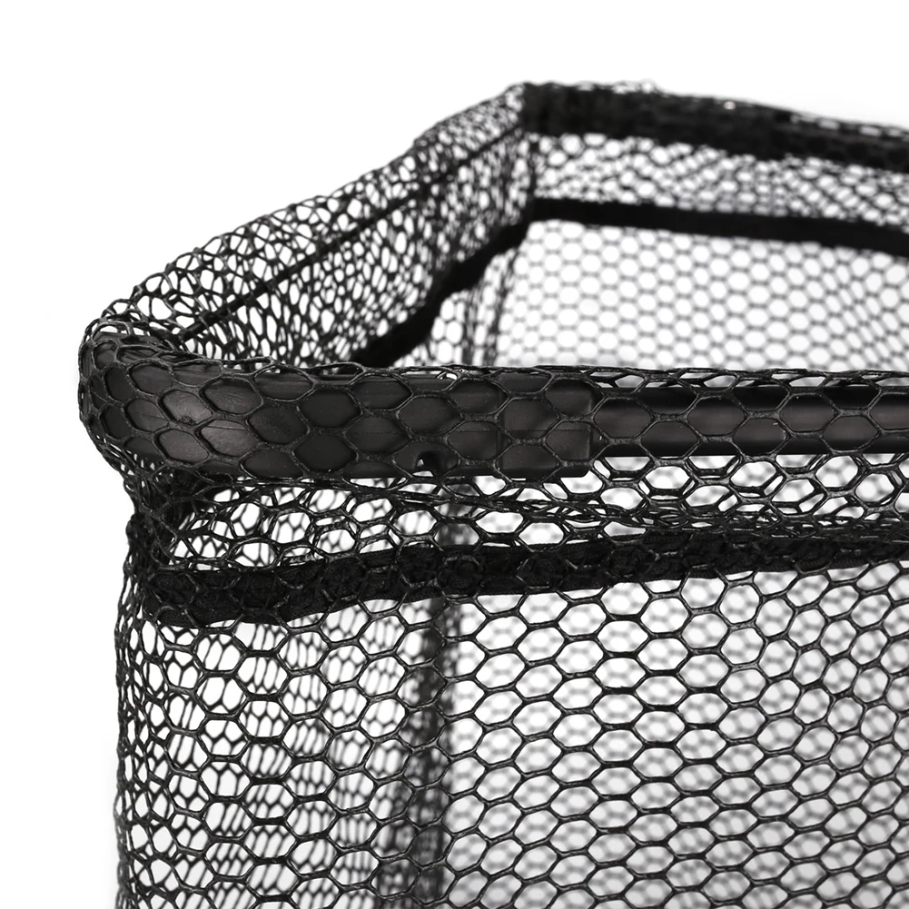Zusammenklappbarer Angelkescher mit Aluminium-Teleskopstangengriff, Nylon-Netzreifen, 55 cm, 80 cm, 100 cm, verlängert für Kinder und Erwachsene – Detail 17
