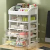 2025new modelDrawer Style Storage Box Transparent Jewelry Skin Care Products Storage Box High-capacity Desktop Clutter Organizer 6