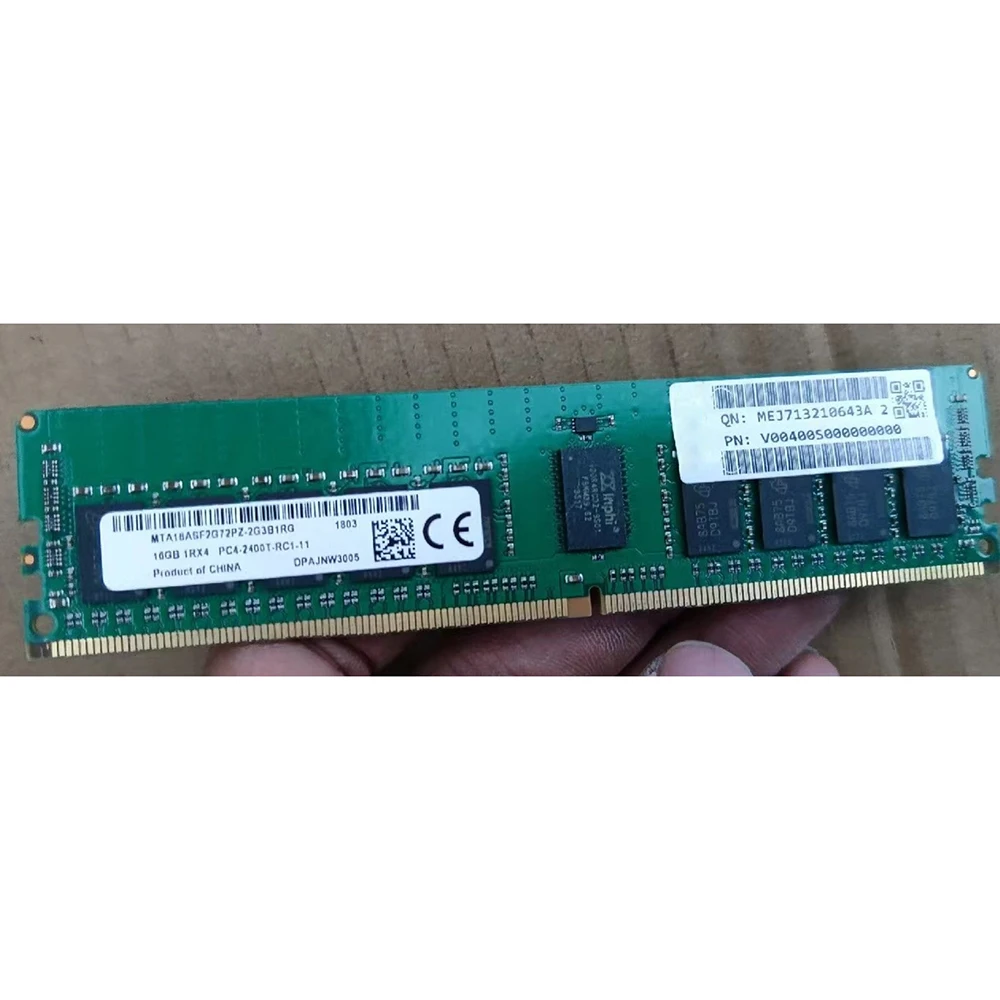 1PCS For MT 16G 16GB 1RX4 PC4-2400T 2400 DDR4 Server Memory MTA18ASF2G72PZ-2G3B1RG 5 1PCS For MT 16G 16GB 1RX4 PC4-2400T 2400 DDR4 Server Memory MTA18ASF2G72PZ-2G3B1RG - Image 3