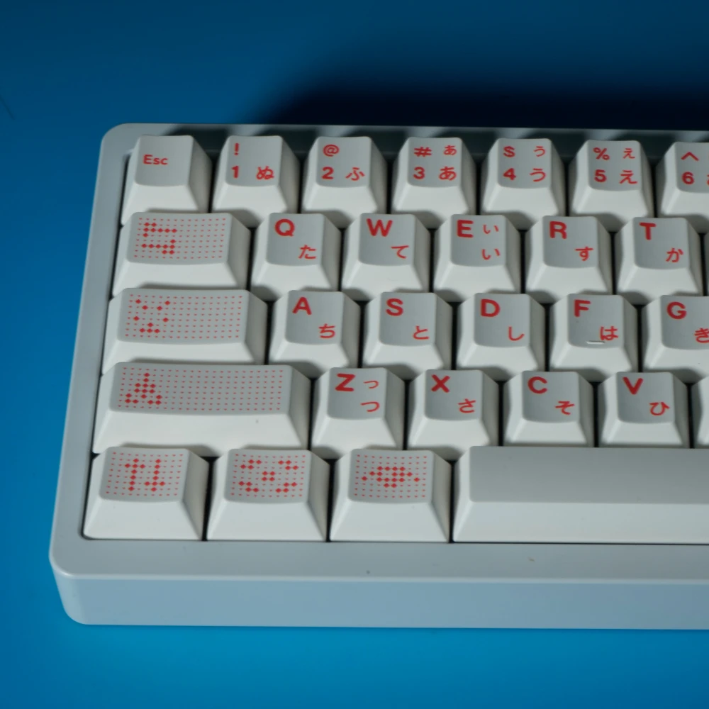 Echome-ai Tema Keycap Grupo Pbt Custom Japonês Keyboard Cap Cherry Perfil Key Cap para Teclado Mecânico Rainy75 Acessórios