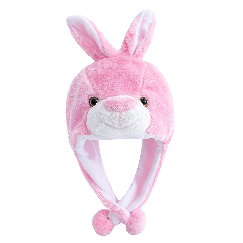 3D Animal Style Decorative Hat Hot Sale Unisex Funny Hat Cute Couple Cap For Men Women Plush Winter Lovely Fur Hat