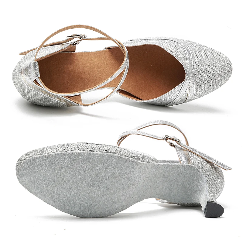 Dance Shoes For Women Latin Ballroom Salsa High Heels