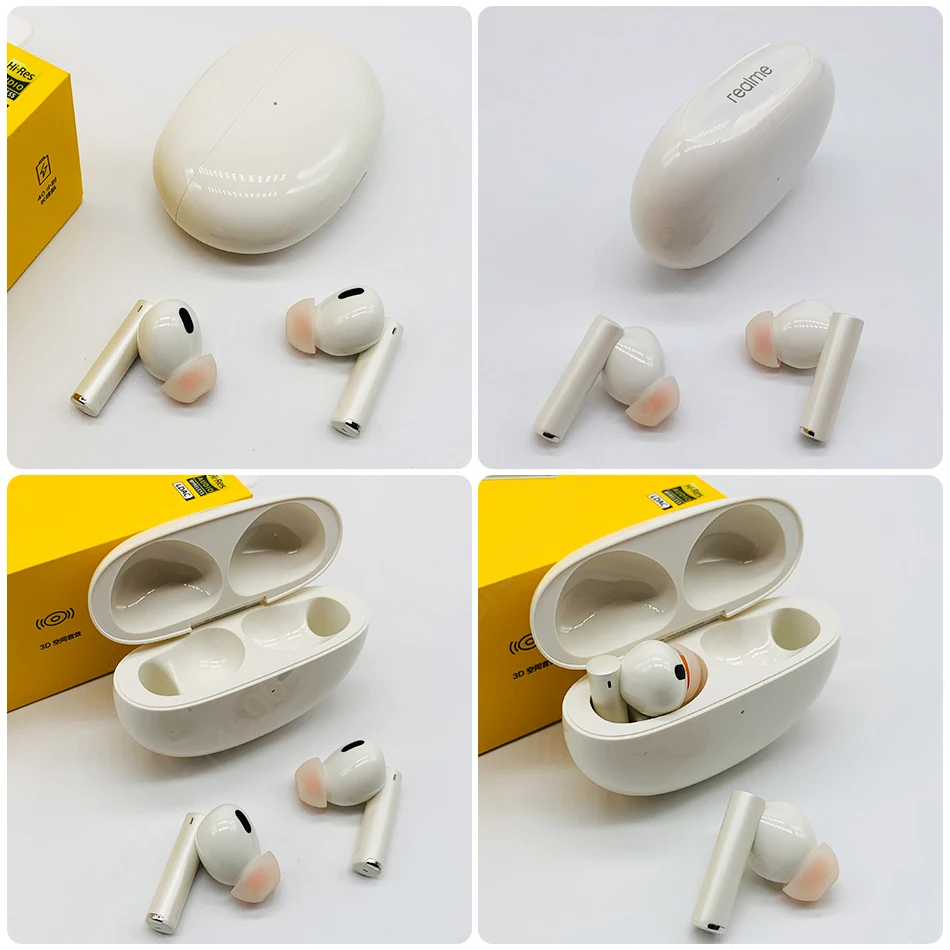 Wireless Earphones Global Version realme Buds Air 6 Pro True Wireless Earphone 50dB Active Noise Cancelling Bluetooth 5.3 TWS Headphone LDAC