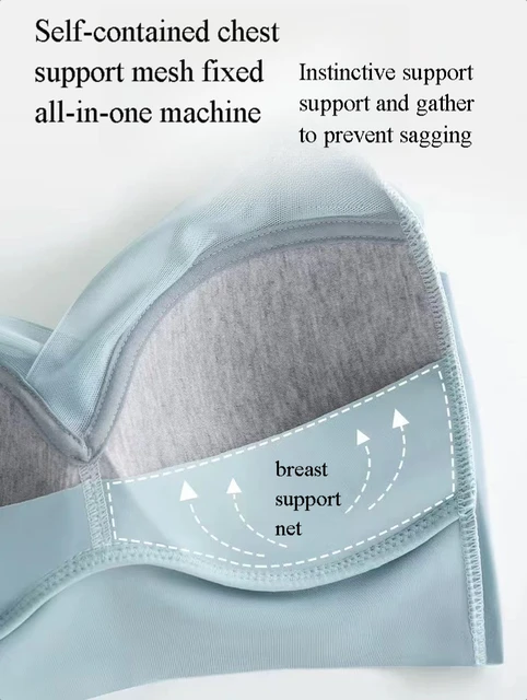 EUR Size Top Seamless Women Bras Perfect Fit Support Show Small Comfortable No Steel Ring Underwear Yoga Fitness Sleep Vest 4