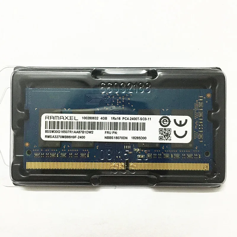 Ramaxel-memória Laptop Ram Ddr4 4gb 2400mhz Pc42400t-sc011 Notebook