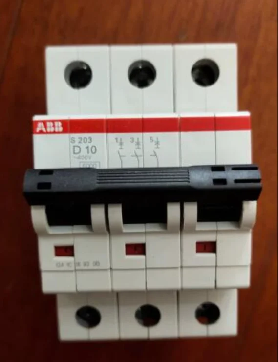 

1PC Original ABB miniature circuit breaker S203-C40 3P 40A Free shipping #F2