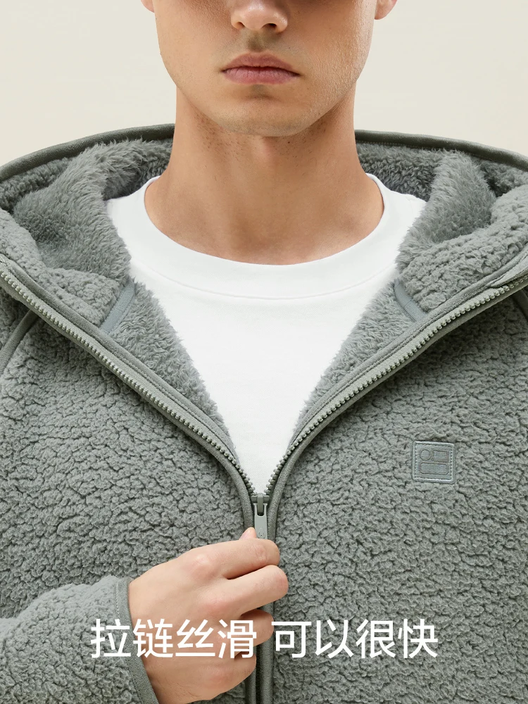 Home Wear Adult Cartoon CuteSimple Thickened Warm Autumn and Winter Hooded Long-Sleeved Pajamas Coral Fleece Can Be Worn outside