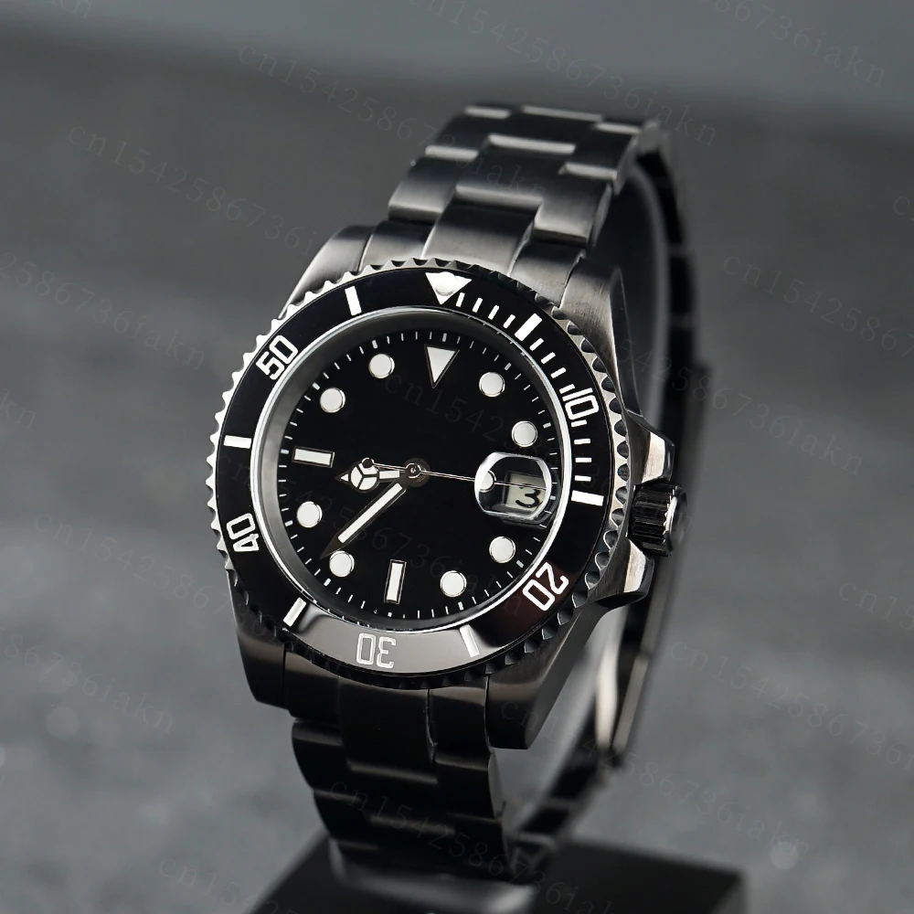 2022 Fashion New 40mm Men's Leisure Sports Sapphire Mirror Stainless Steel Material Waterproof Automatic Mechanical Watch