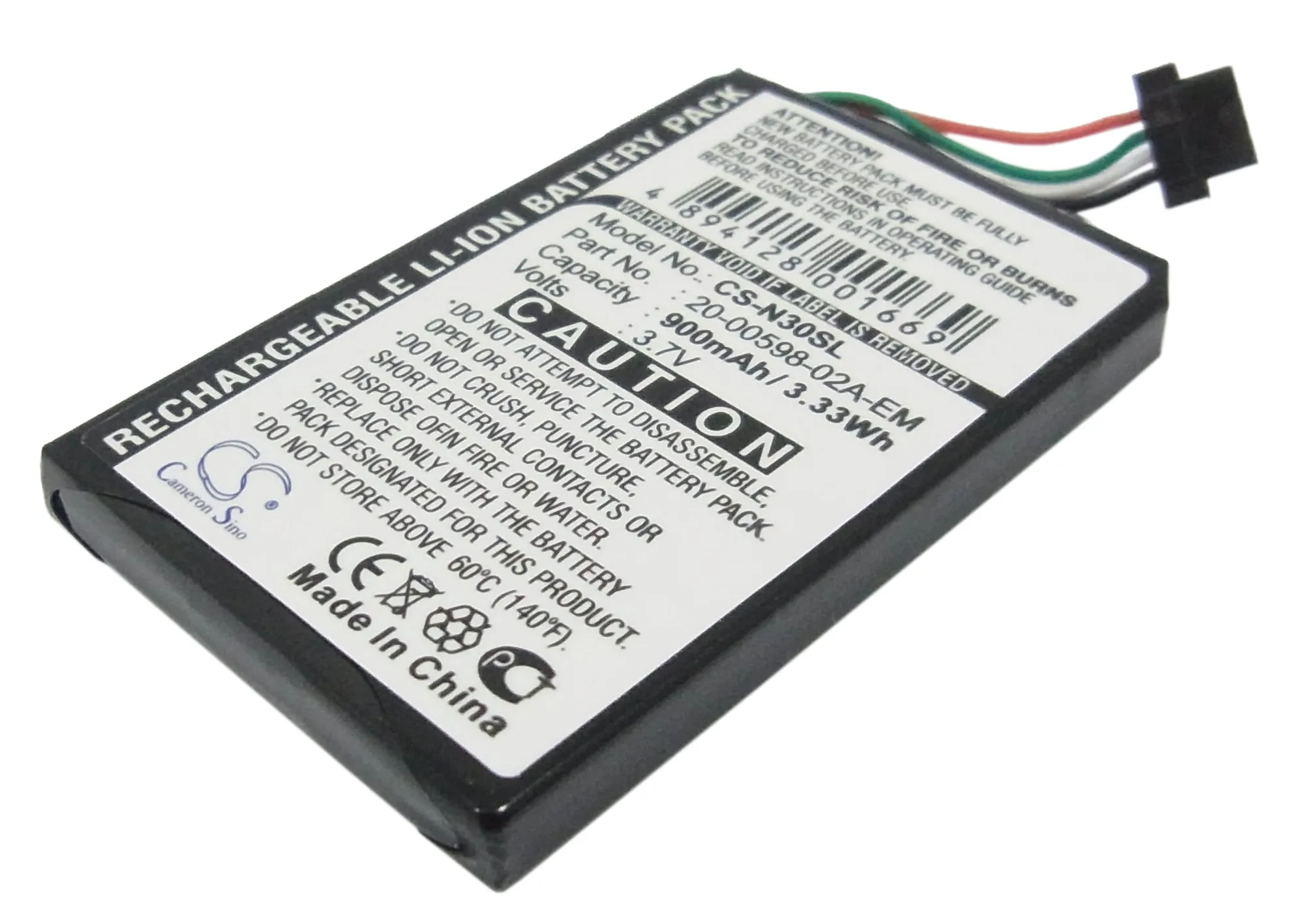 Аккумулятор CS 900 мАч для Yakumo 1038006 PS1020 20-00598-02A-EM | Электроника