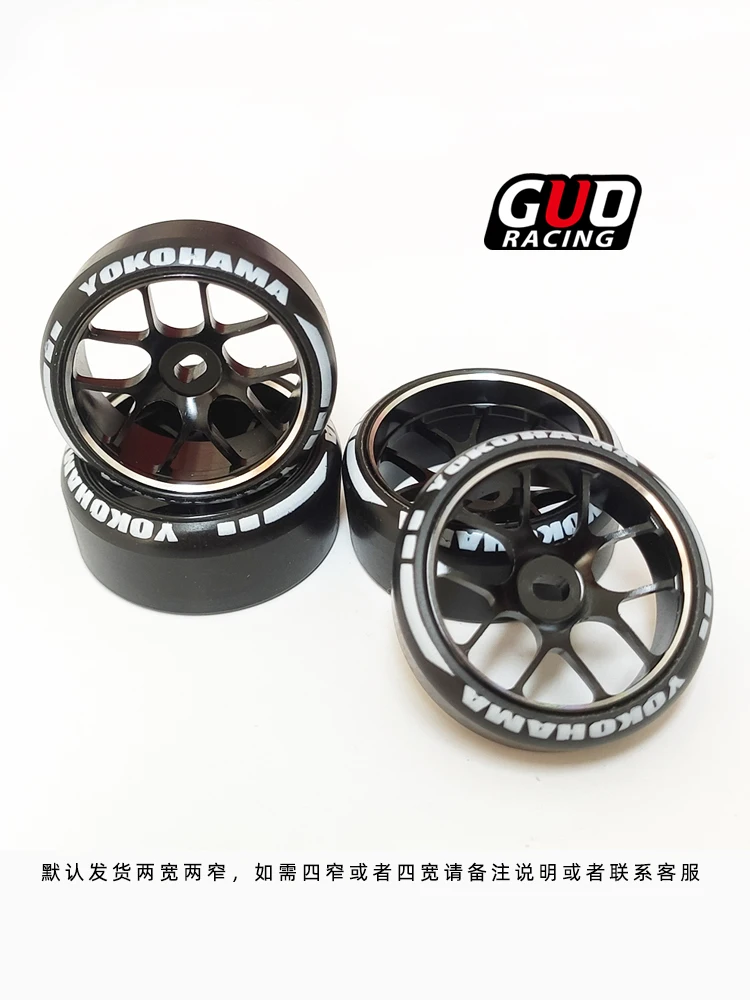 

NEW RC Mosquito Car 1/24 1/28 Drift Tire Metal Hub with Drift Tires AWD MINI-Z MINI-D Weili