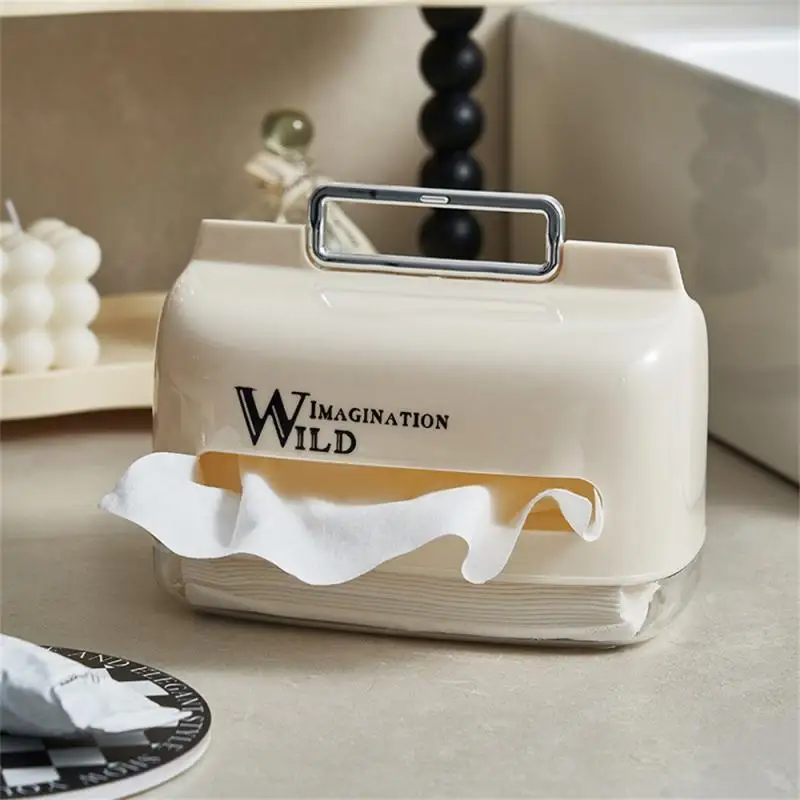 

Коробка для хранения удобная и удобная в переноске, легко использовать, пыленепроницаемое хранение, прочный дизайн, бумажное полотенце, стандартная белая коробка для салфеток