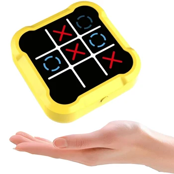 Tic Tac Toe Scacchiera elettronica Multifunzionale Educazione per bambini Strategia Giocattolo Gioco interattivo per il cervello Divertimento genitore-figlio 1