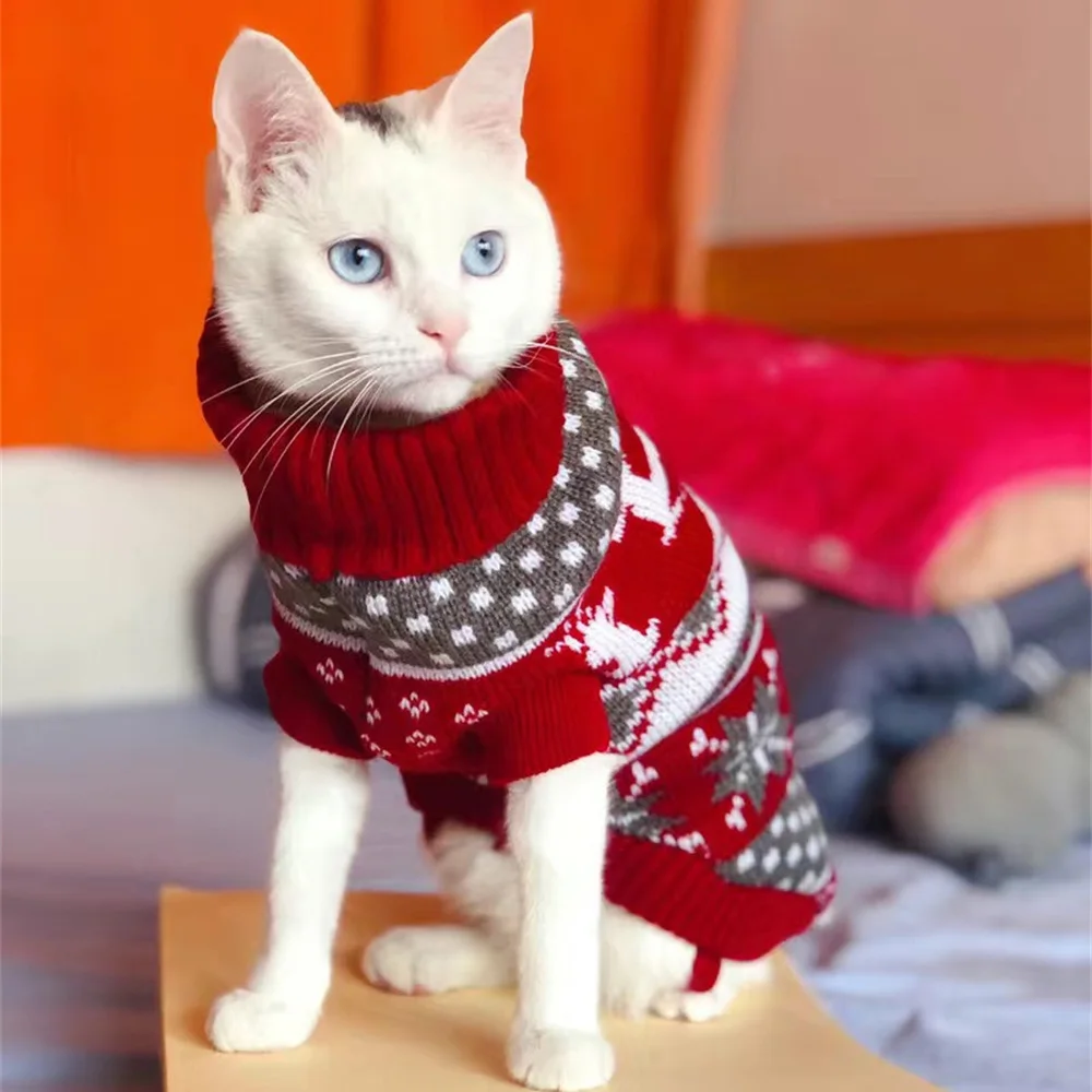 Monkey Cat Sweater for Cats Kittens Hairless Cats Small Dogs Puppies Cat  Clothes for Indoor Cats Cat Clothing Cute Cat Accessories