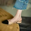 2024 All-match Flats Women‘s Sandals Non-Slip Soft Leisure Shoes Mixed Colors Comfort Low Heel Femme Thick Bottom Designer Shoes 4
