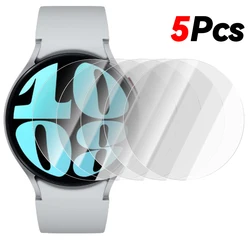 HD Clear Tempered Glass Screen Protector for Smartwatch - Premium Scratch Resistance and Clarity (5Pcs)