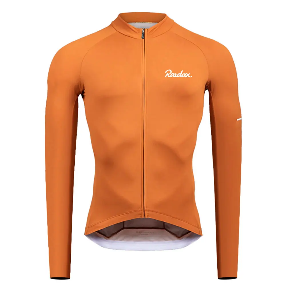 Men's Long-Sleeve Cycling Jersey Set - Breathable Road & Mountain Bike Apparel