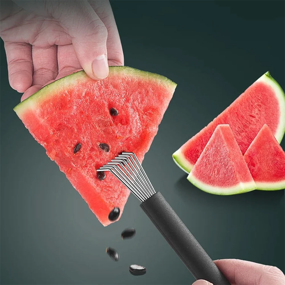 Stainless Steel Seeding Remover For Watermelon Easy Cleaning De-Seeding Tool For Home Kitchen