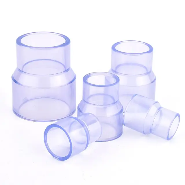1 ~ 5Db Id 25 63-20 50 Mm Upvc Átlátszó, Egyenes Redukáló Csatlakozó Vízellátó Cső Kert Öntözőcsövek Szerelvényei - Image 6