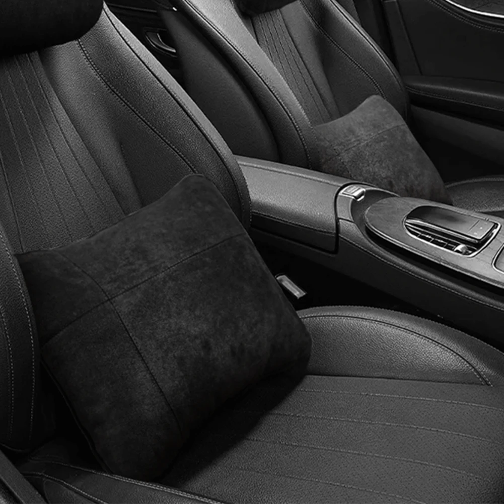 Oreiller De Repos De Sauna Pour Mercedes S Maybach, Support De Taille, Beige, Noir, Café, Gris, Vin Rouge, Accessoires De Voiture, Document, 1 Pièce