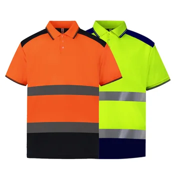 Polo Shirt Hi Vis Workwear