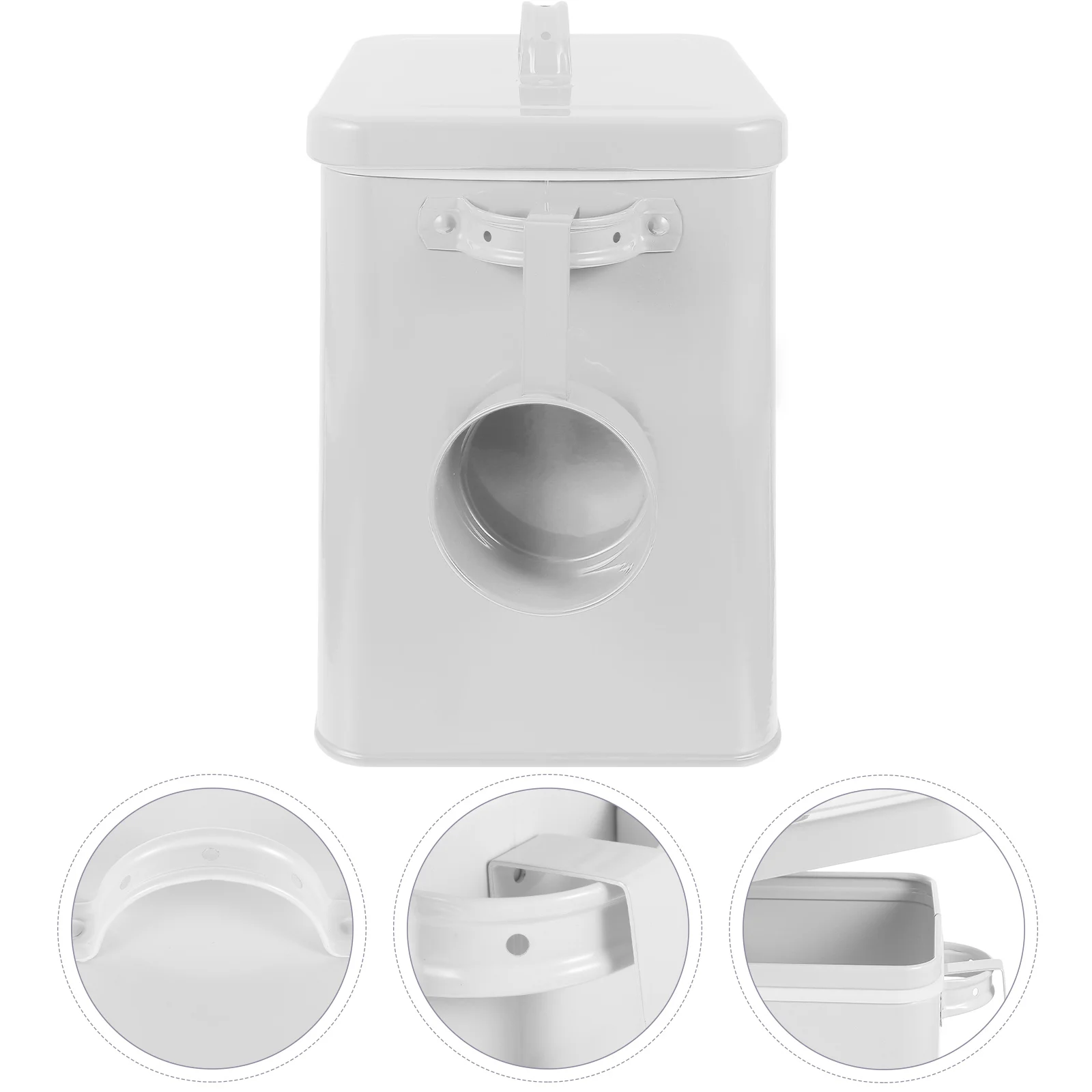 

Sealed Dried Food Bucket Pet Food Container Pet Food Storage Bucket with Spoon Lid