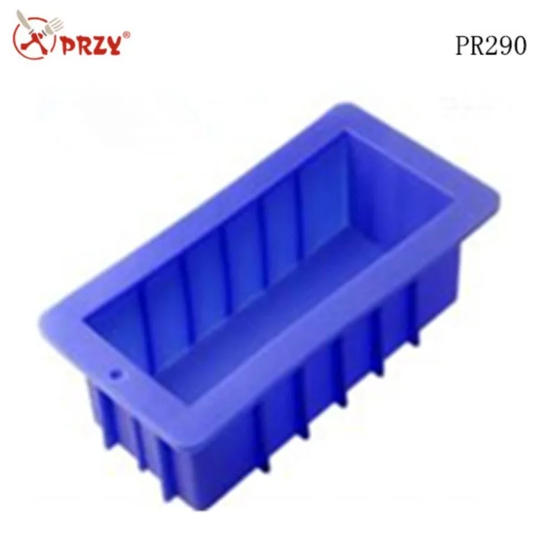 PRZY PR290 Silicone Loaf Soap Mold Tall And Skinny Molds Toast Mousse