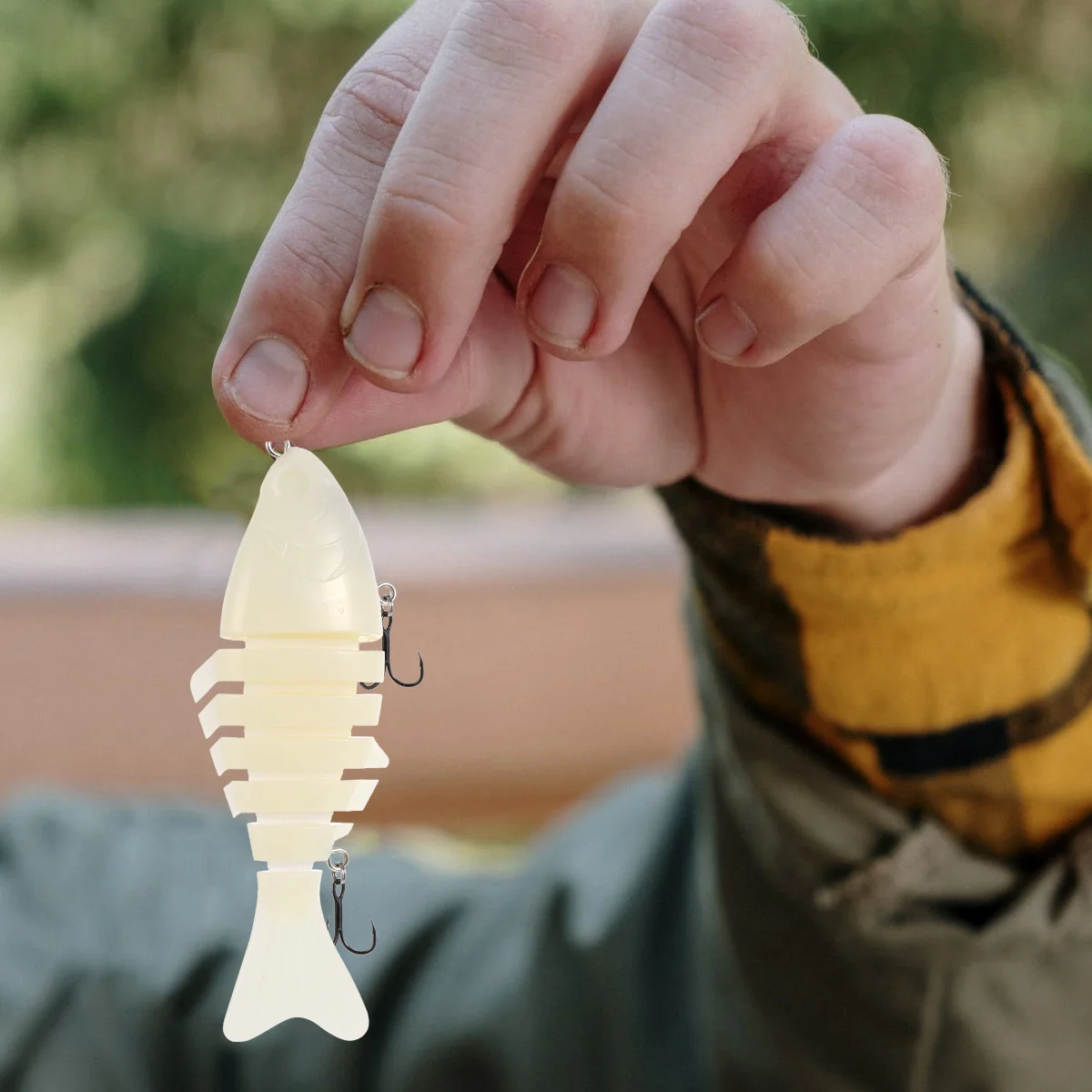 

2 Pcs 7-section Multi-section Fish Embryo Body 10cm Luya Bait Can Be Graffiti Blank Fake Baits Artificial Fishing Abs Lures