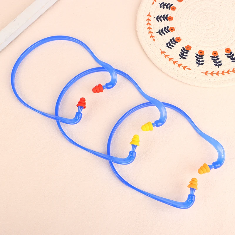 Soft Silicone Head-mounted Earplugs Protector Anti-Noise Earmuff For Water Sports Swimming Sleeping Noise Reduction Ear Plugs 4