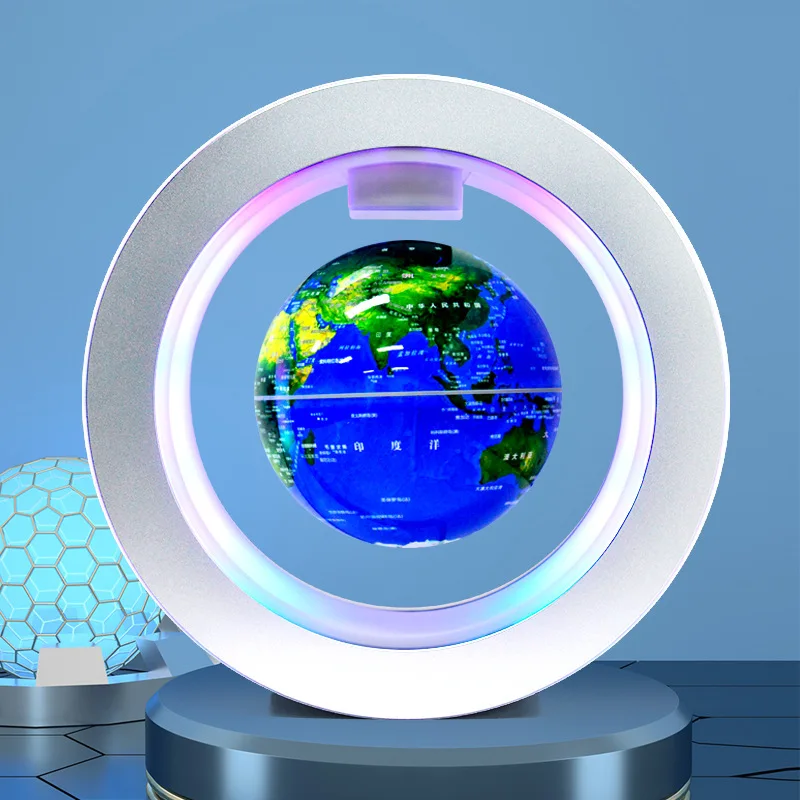 

Magnetic Levitation Globe 4 Inch Round Novel Unique Home Furnishing Creative Ornament Home Decoration Gift