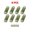 8 PCS Green
