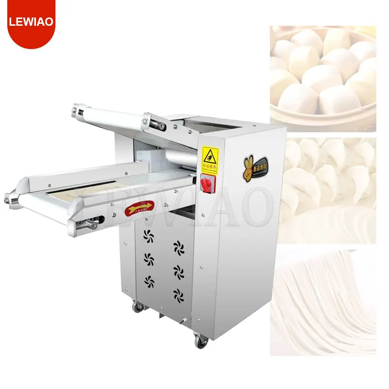 

Commercial Fully Automatic Circulation Electric Dough Kneading Machine Large Scale Press Flour Noodle Pizza Sheeter Mixer