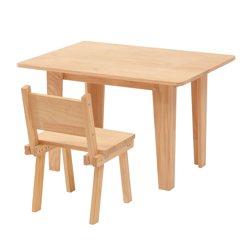 SolidWoodChildrensFurnitureKidsTableandChairSetKindergarten